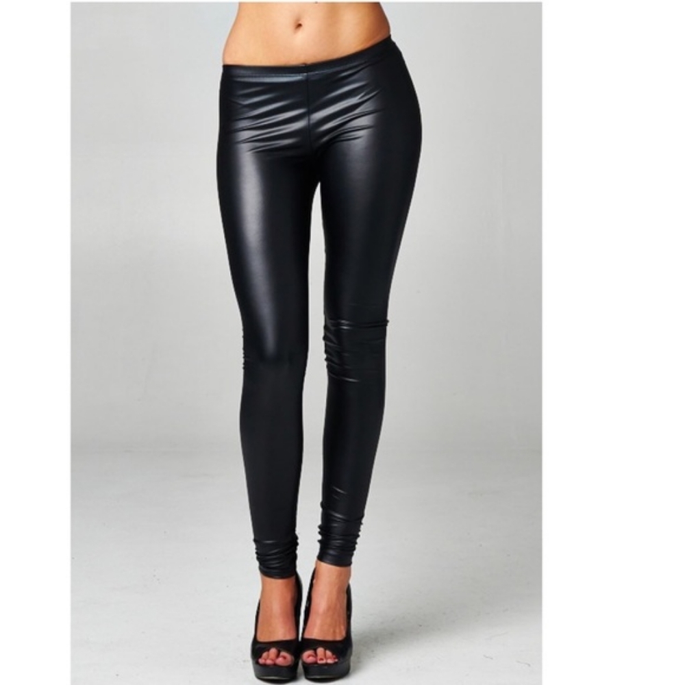 Pleather Leggings Pants Small